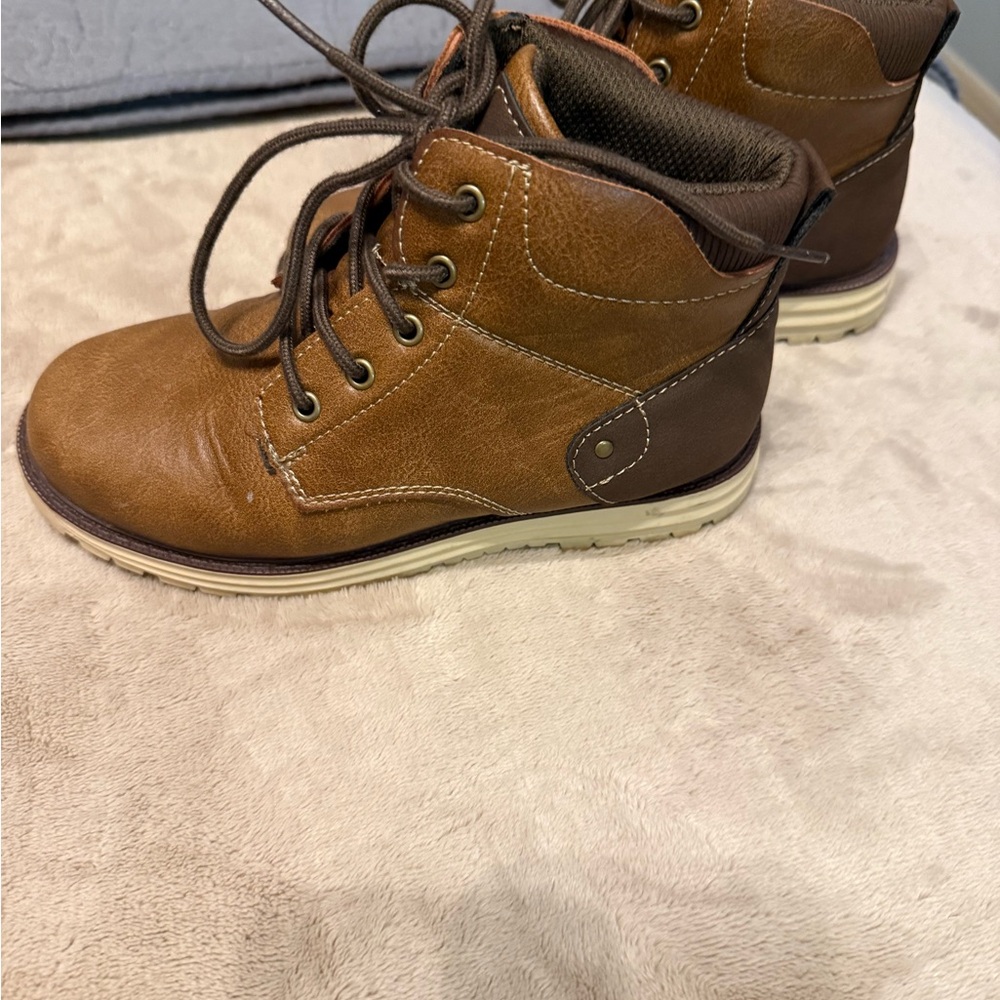 Unique Vintage Brown Kids Boots